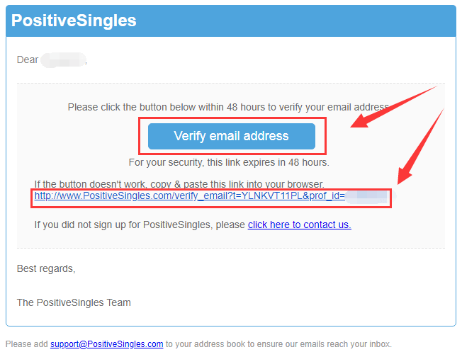 email no verification