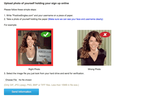 positivesingles-photo-verification